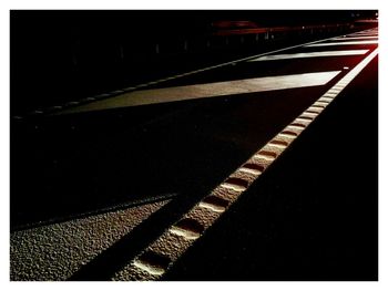 Road at night