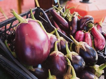 Close-up of fruits for sale at market