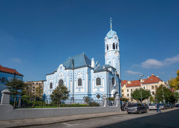 View of cathedral against clear sky