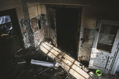 Abandoned room at home