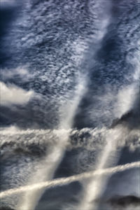 Aerial view of cloudscape