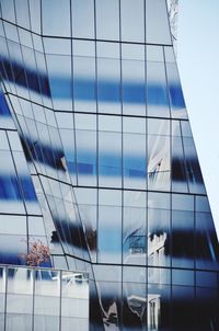 Low angle view of modern building