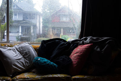 View of bed in bedroom