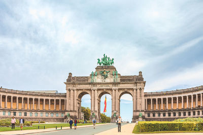 View of historical building against sky