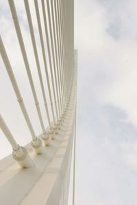 Low angle view of built structure against sky