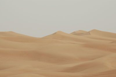 Horizon over desert