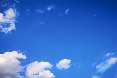 Low angle view of clouds in sky