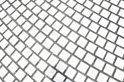 Full frame shot of tiled floor