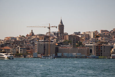 View of city at waterfront