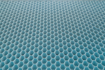 Full frame shot of patterned metal