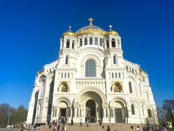 Cathedral against blue sky