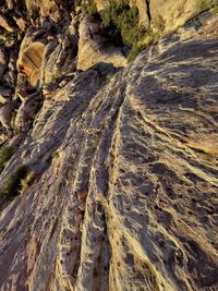 Full frame shot of rocks on land