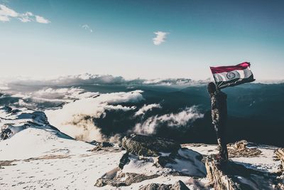 Me at beautiful mountains peak