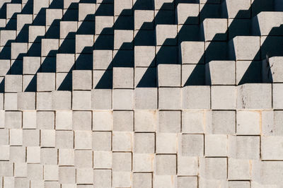 Full frame shot of tiled floor