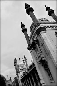 Low angle view of a statue