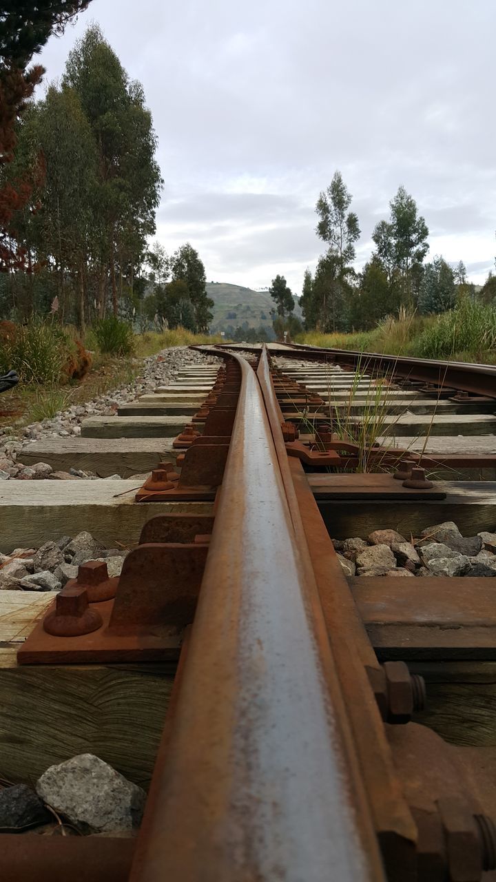 SURFACE LEVEL OF RAILROAD TRACKS