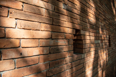 Full frame shot of brick wall