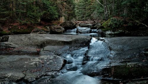 River flowing over rocks