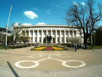 View of historical building against sky