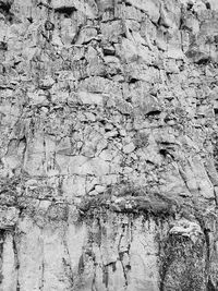 Full frame shot of stone wall