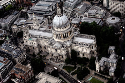 Aerial view of city