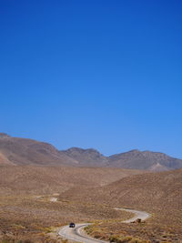 Cars on state highway 168 in california