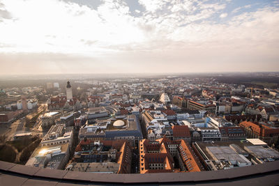 Aerial view of cityscape