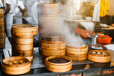 Close-up of food for sale at market stall