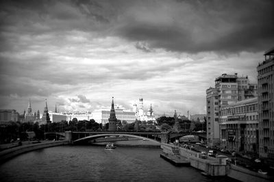 River with buildings in background