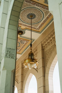 Low angle view of historical building