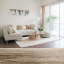 Table and chairs at home