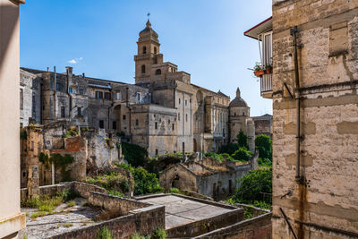 The stone tells. stone wonder. gravina in puglia. italy