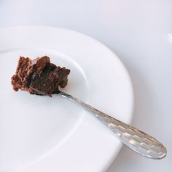 Close-up of food in plate on table