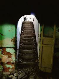 Abandoned staircase