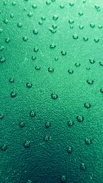 Close-up of water drops on surface