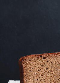 Close-up of brown bread
