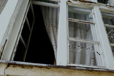 Low angle view of old building