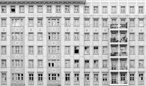 Facades frankfurter allee, berlin, germany