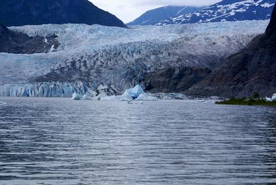 A day spent at mendenhall glacier lake.