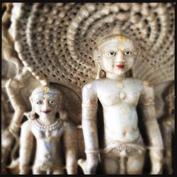 Close-up of a statue