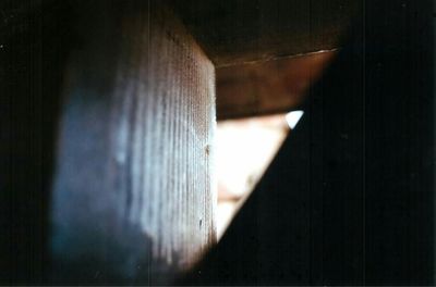 Close-up of wooden door