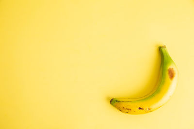 High angle view of fruit against white background