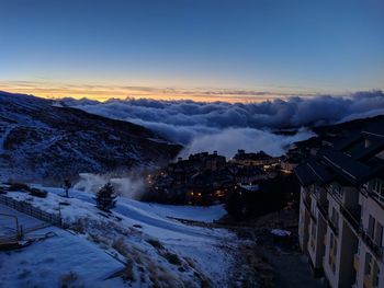 Sunset sierra nevada