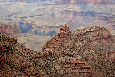 Rock formations in a desert