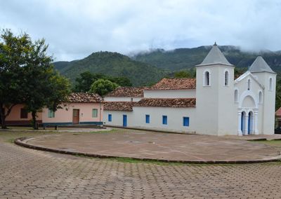 Exterior of church against sky