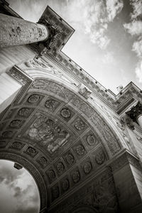 Low angle view of cathedral against sky