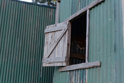 Low angle view of old building