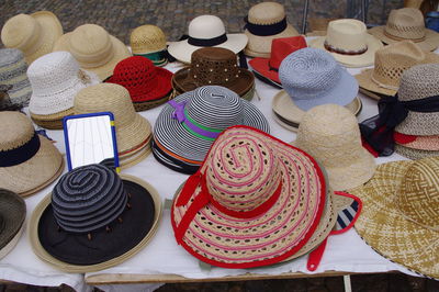 High hat on straw