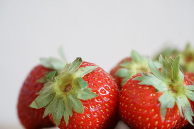 Close-up of strawberries