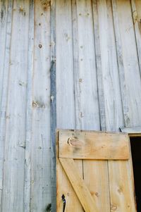 Close-up of wooden plank